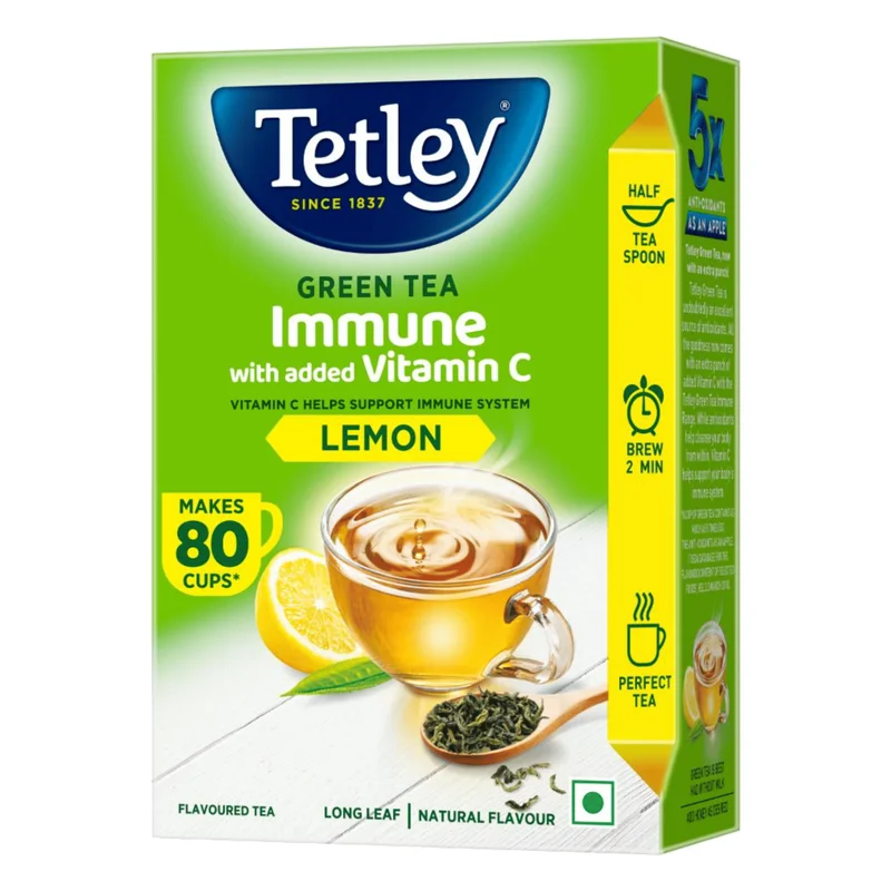 Tetley Immune Lemon Green Tea