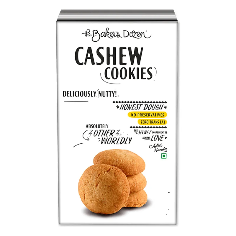 The Baker's Dozen Cashew Cookies