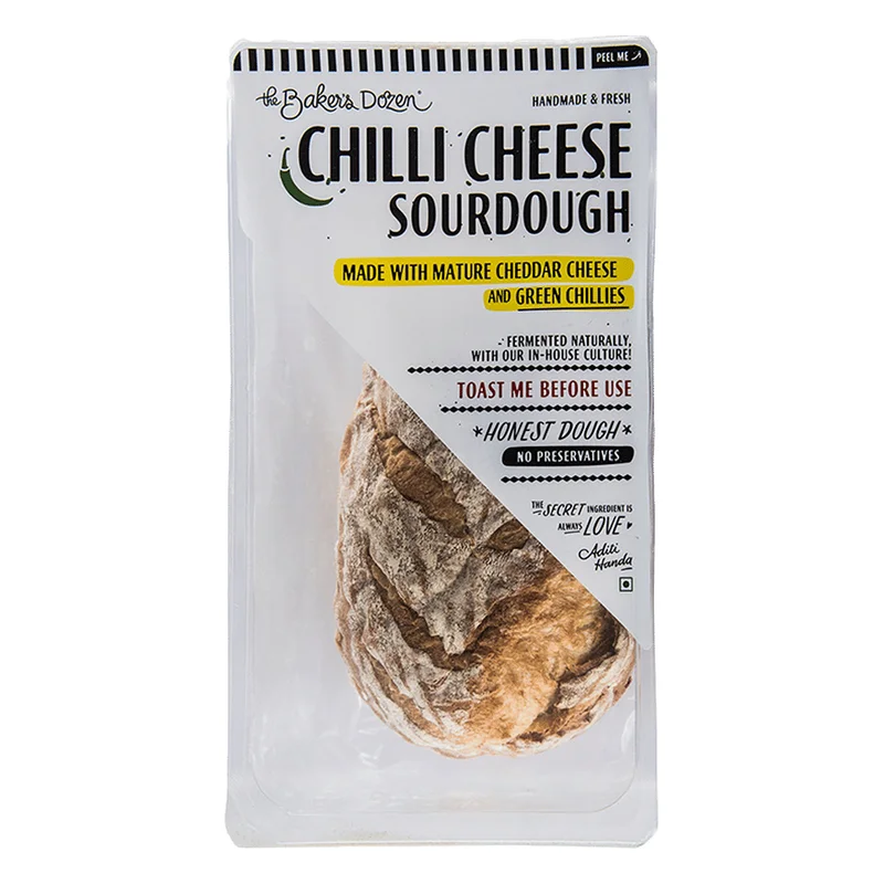 The Baker's Dozen Chilli Cheese Sourdough