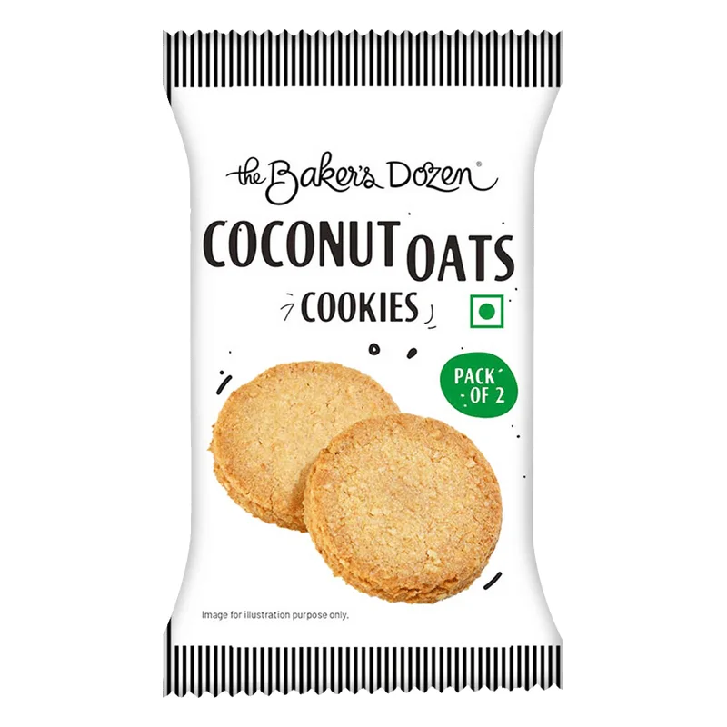 The Baker's Dozen Coconut Oats Cookies