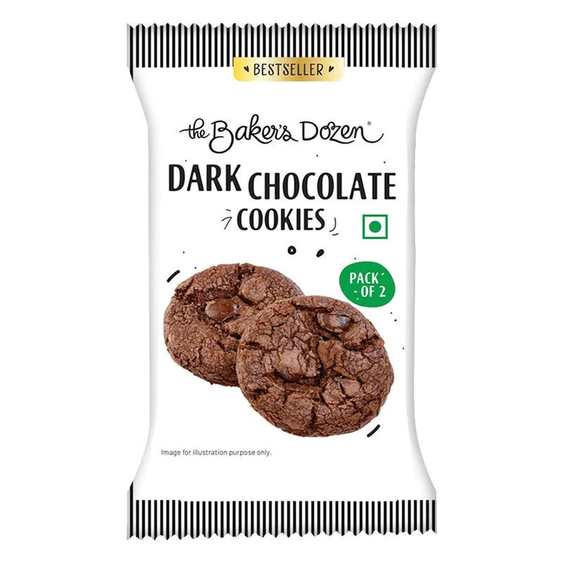 The Baker's Dozen Dark Chocolate Cookies
