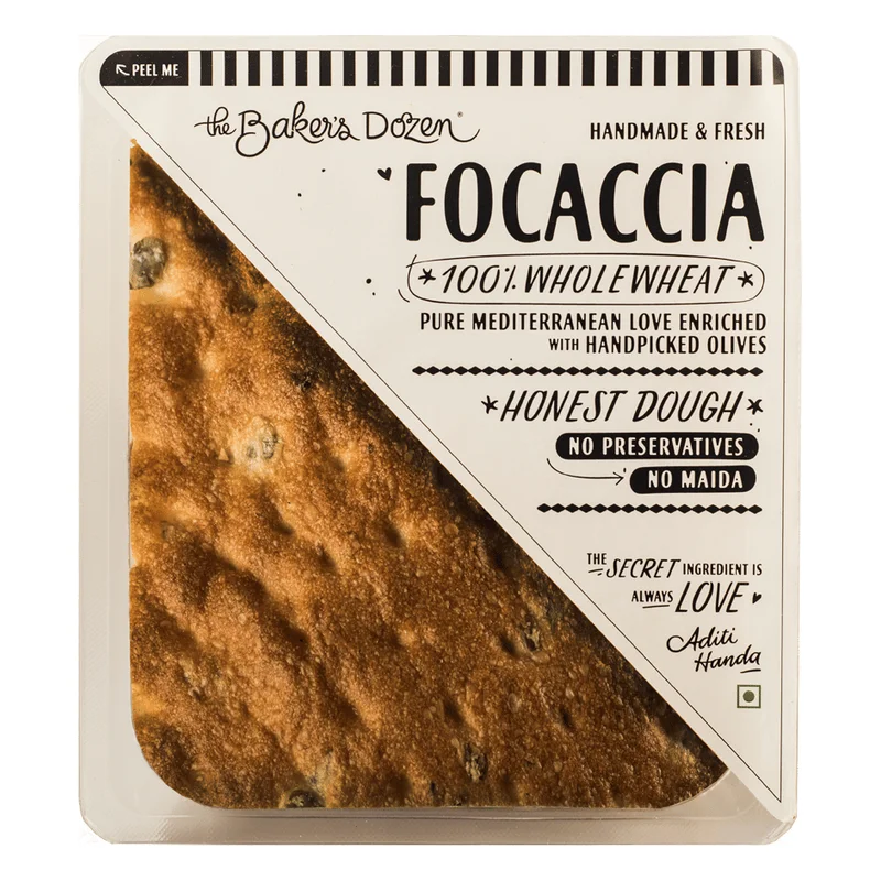The Baker's Dozen Focaccia - Wholewheat