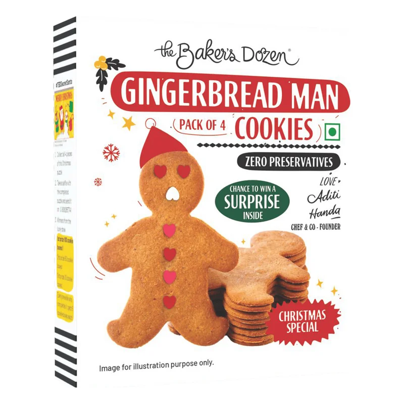 The Baker's Dozen Gingerbread Man Cookies