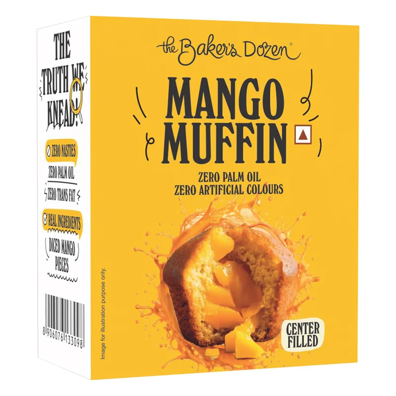 The Baker's Dozen Mango Muffin
