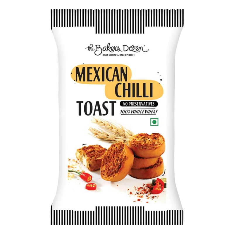 The Baker's Dozen Mexican Chilli Toast - Whole Wheat