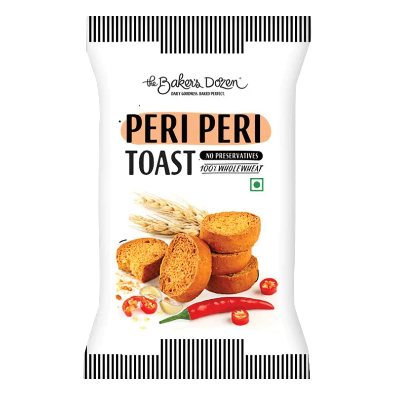 The Baker's Dozen Peri Peri Toast - Whole Wheat