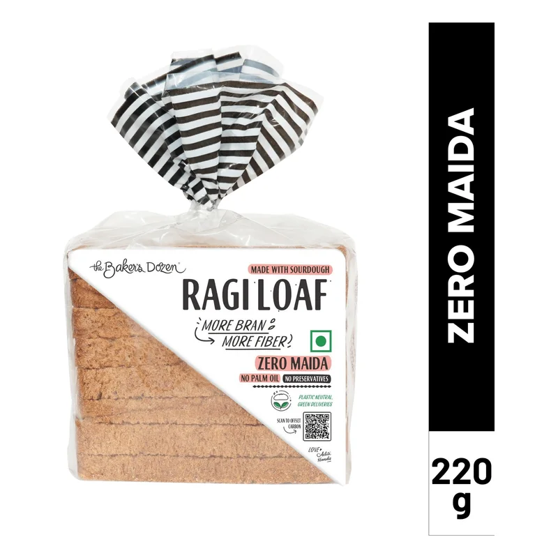 The Baker's Dozen Ragi Loaf