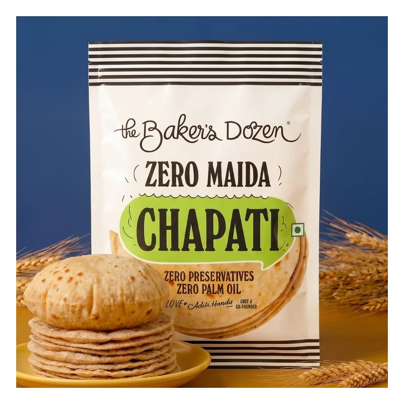 The Baker's Dozen Zero Maida Chapati