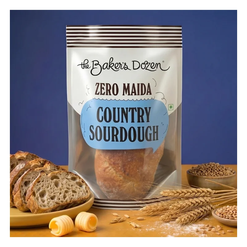 The Baker's Dozen Zero Maida Country Sourdough