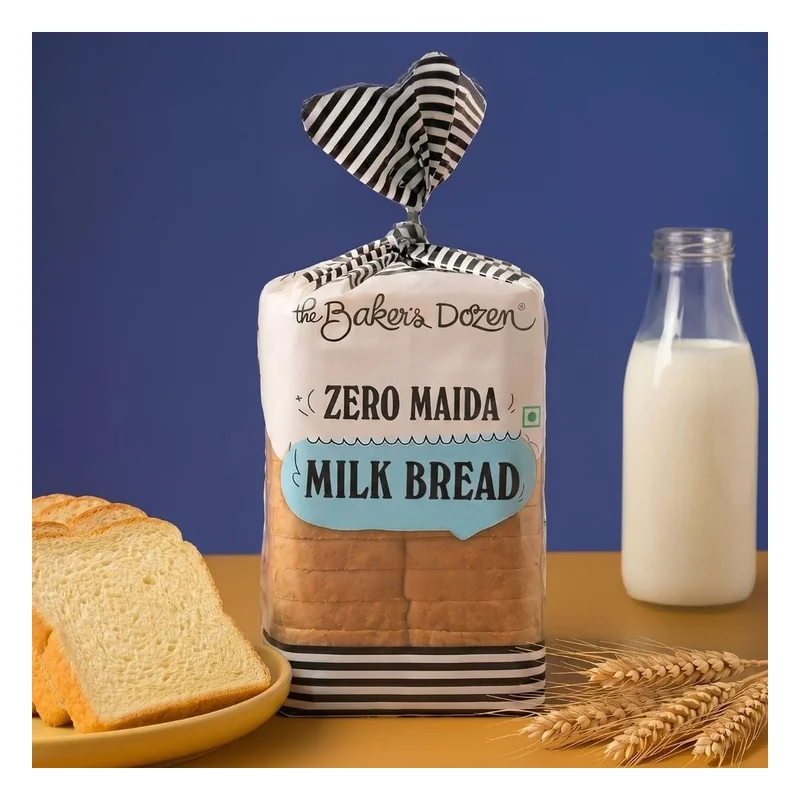 The Baker's Dozen Zero Maida Milk Bread