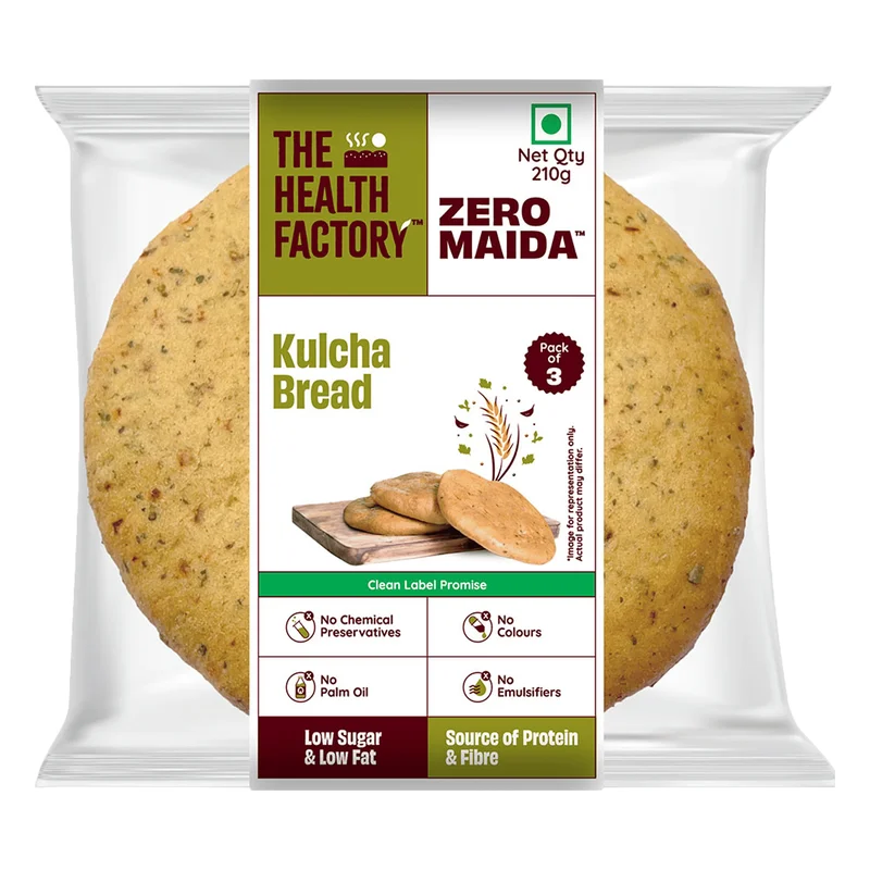 The Health Factory Zero Maida Kulcha Bread