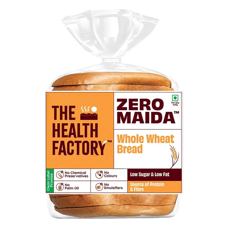 The Health Factory Zero Maida Whole Wheat Bread