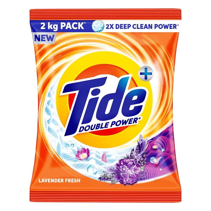 Tide Plus Double Power Detergent Washing Powder - Lavender Fresh