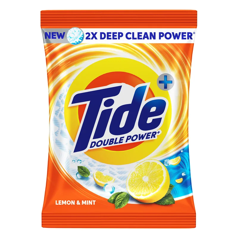 Tide Plus Double Power Detergent Washing Powder - Lemon & Mint