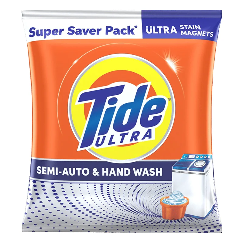 Tide Ultra Semi-Auto Machine & Hand Wash Detergent Powder