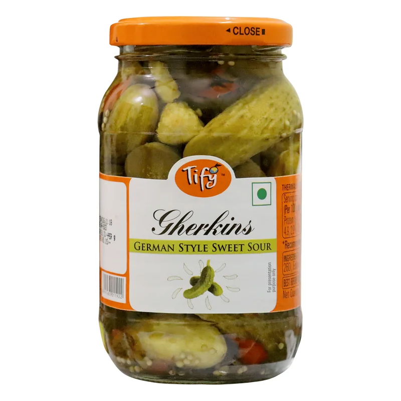 Tify Gherkins - German Style Sweet & Sour