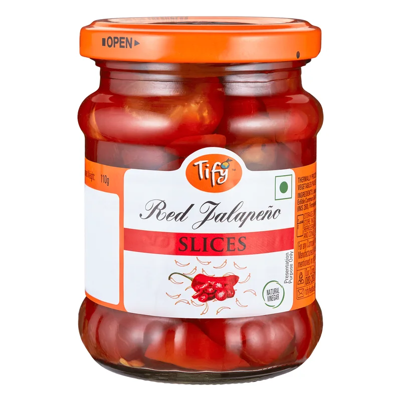 Tify Red Jalapeno Slices