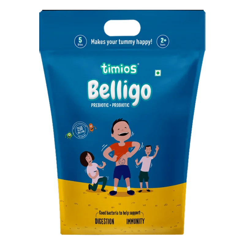 Timios Belligo Probiotic + Prebiotic Bites