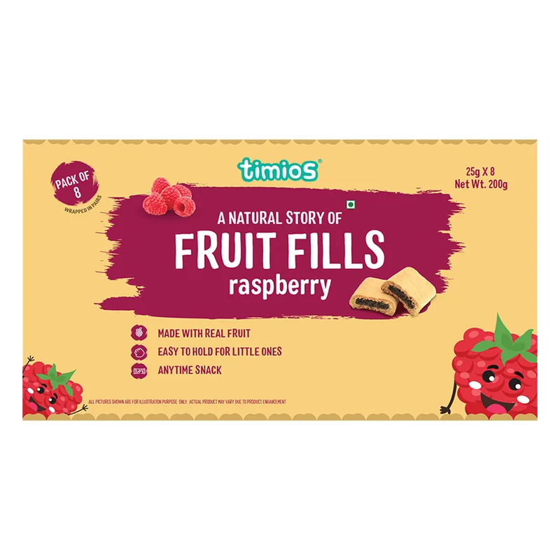 Timios Fruit Fills - Raspberry