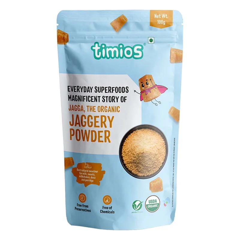 Timios Jagga Organic Jaggery Powder