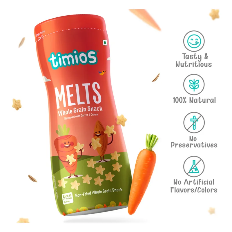 Timios Melts - Carrot & Cumin