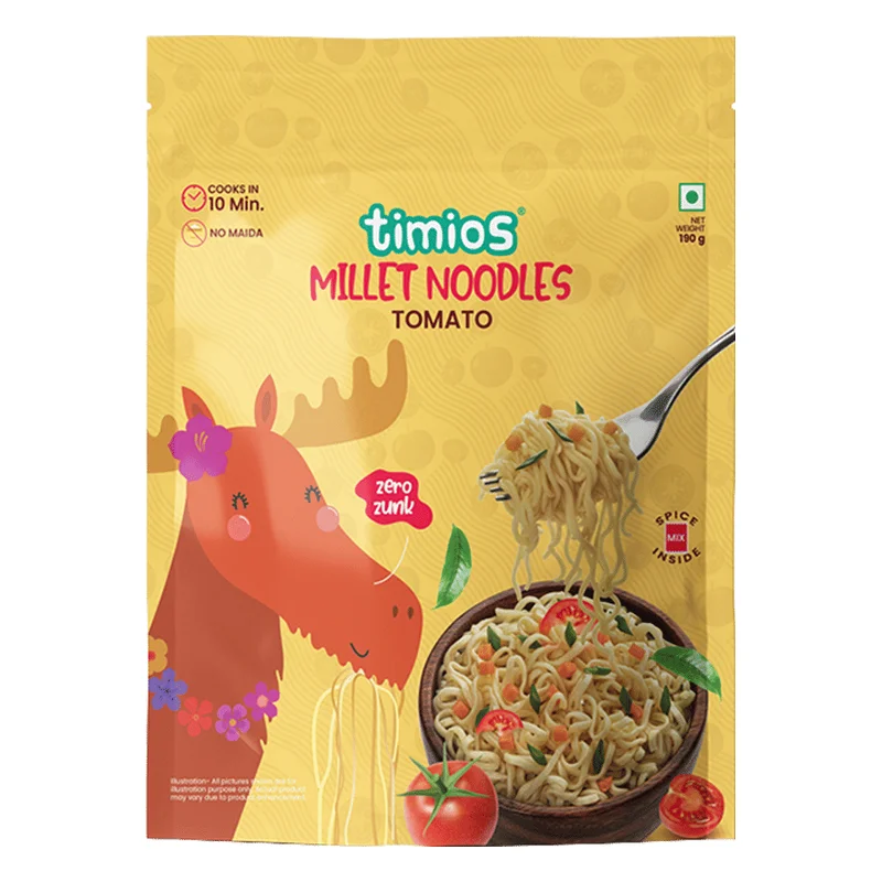 Timios Millet Noodles - Tomato