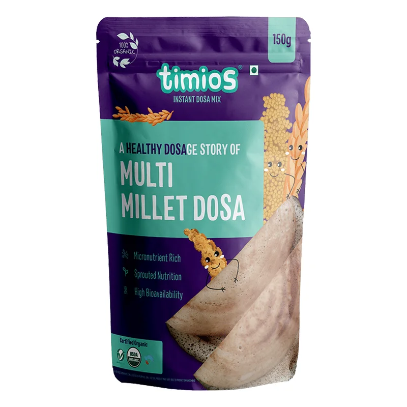 Timios Organic Multi Millet Dosa Mix
