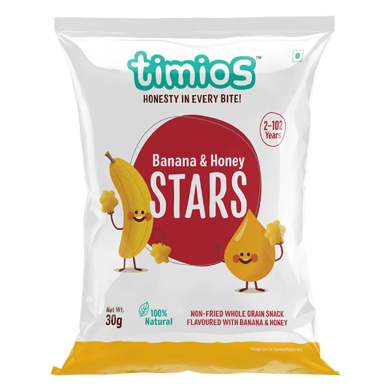 Timios Stars - Banana & Honey