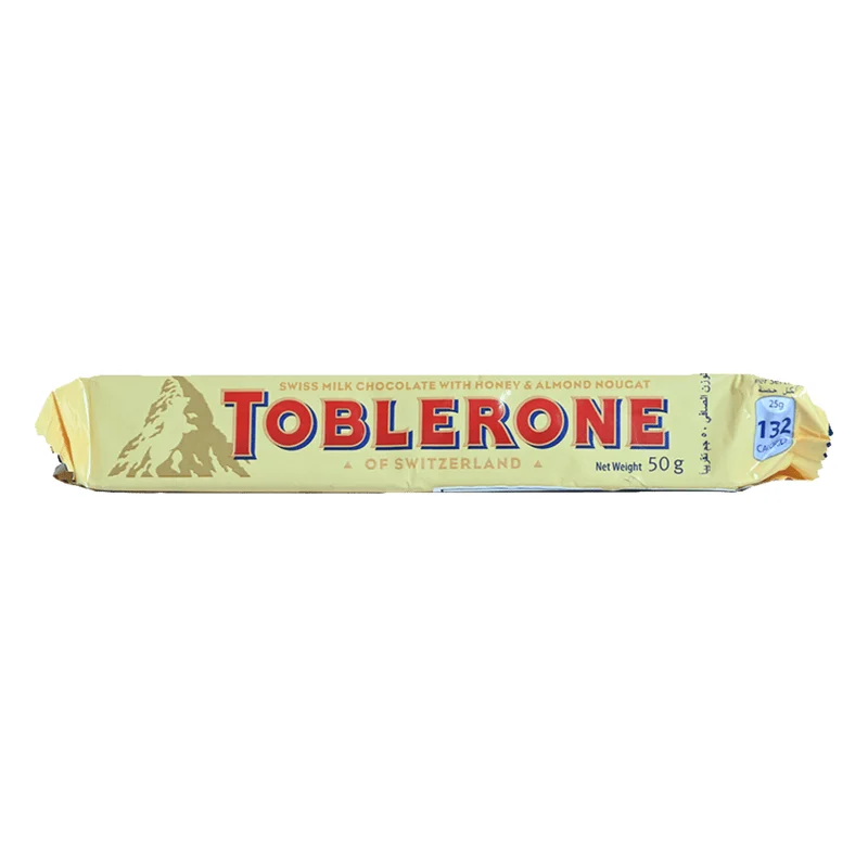 Toblerone Swiss Milk Chocolate with Honey & Almond Nougat