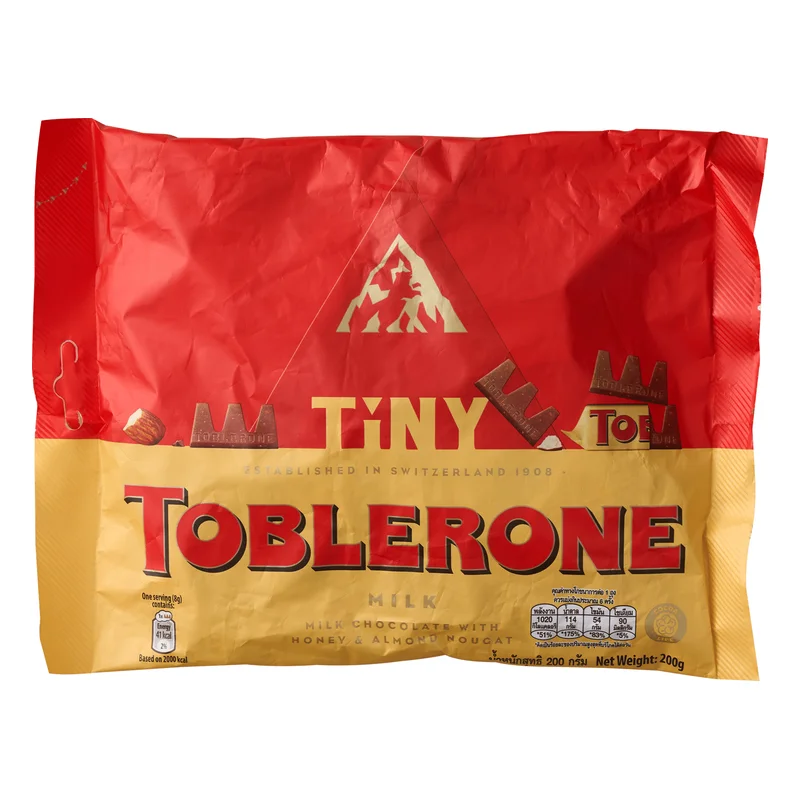 Toblerone Tiny Milk Chocolate with Honey & Almond Nougat