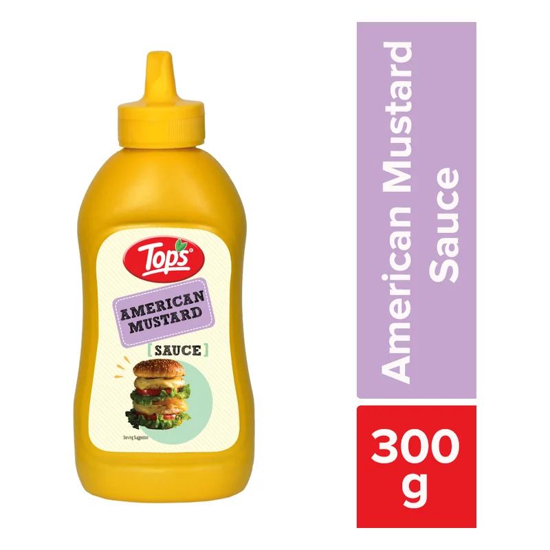 Tops American Mustard Sauce