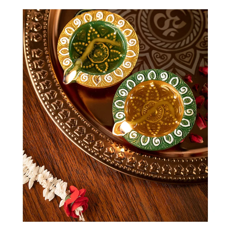 Tota Colour Diya Design 1