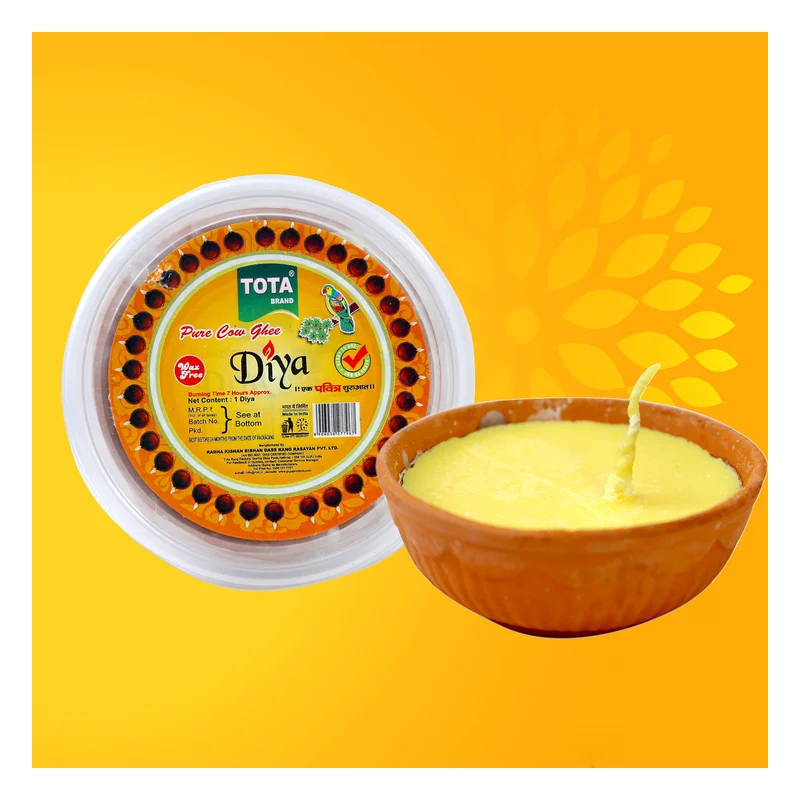Tota Cow Ghee Akhand Diya