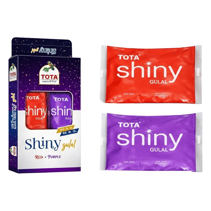 Tota Glitter Gulal Red & Purple