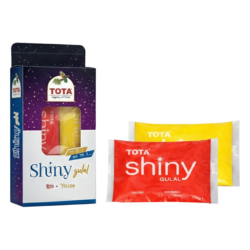 Tota Glitter Gulal Yellow & Red