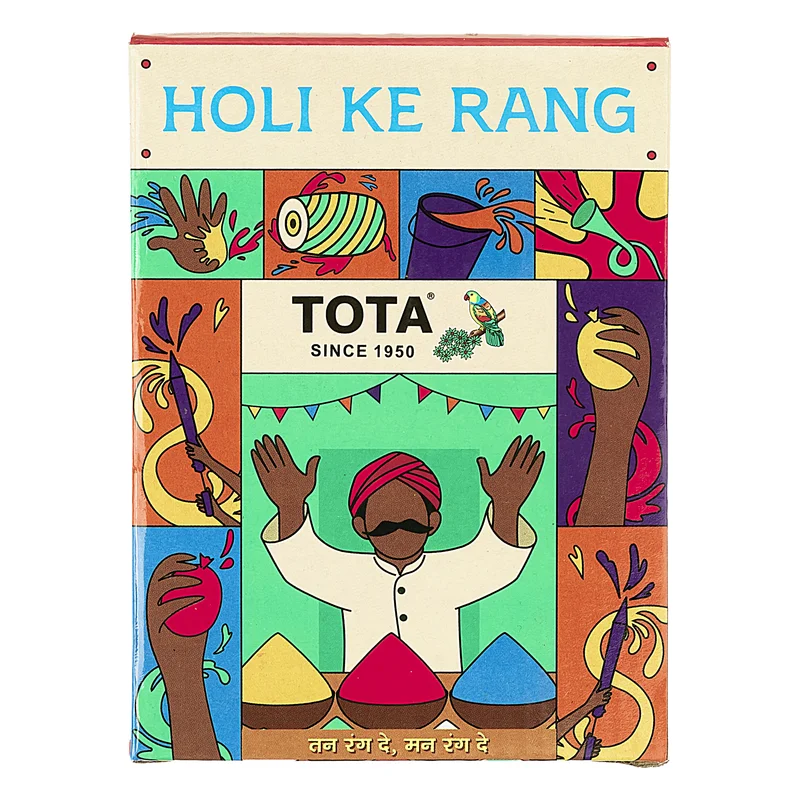 Tota Gulal Powders Assorted Colours