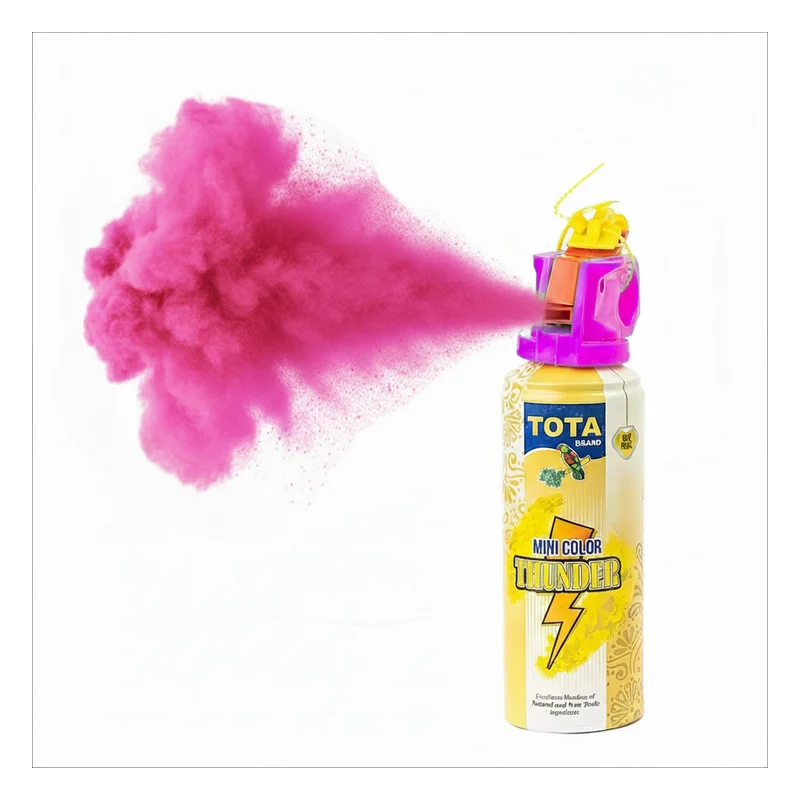 Tota Mini Colour Thunder Herbal Pink Gulal Spray