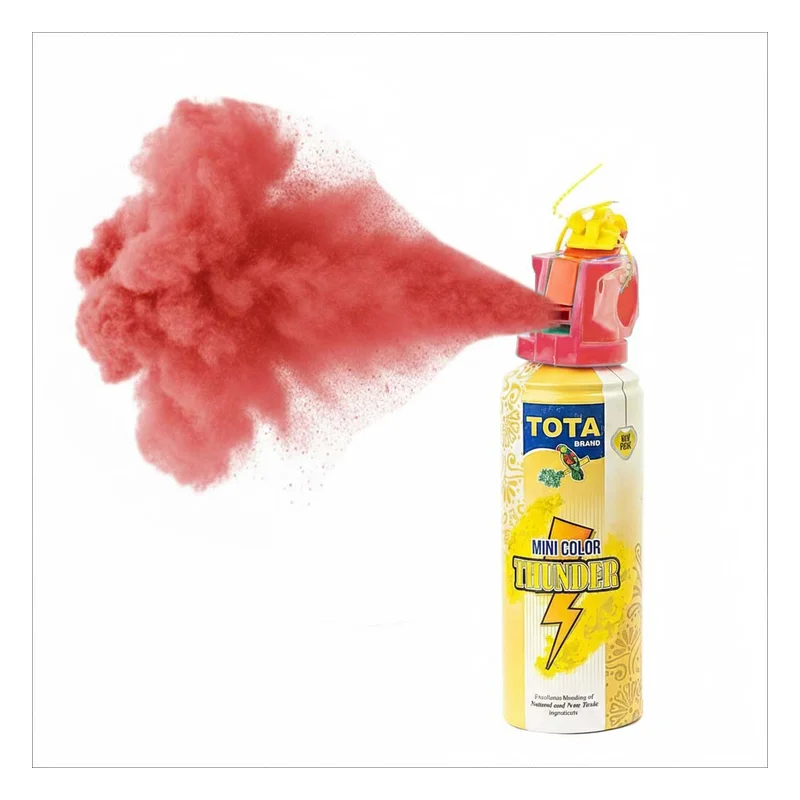 Tota Mini Colour Thunder Herbal Red Gulal Spray