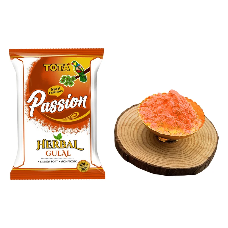 Tota Passion Herbal Gulal Neon Orange