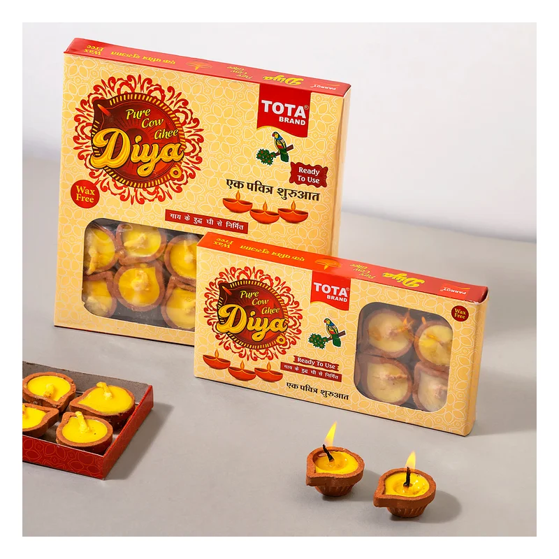 Tota Pure Cow Ghee Diyas