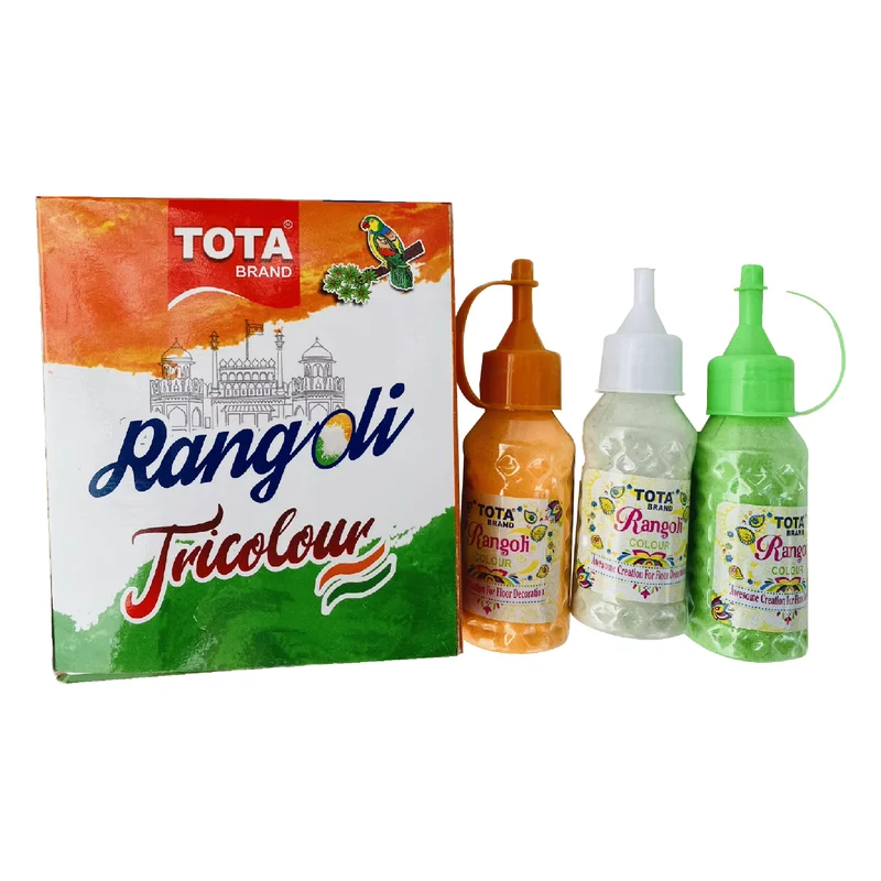 Tota Rangoli Tricolour Powder