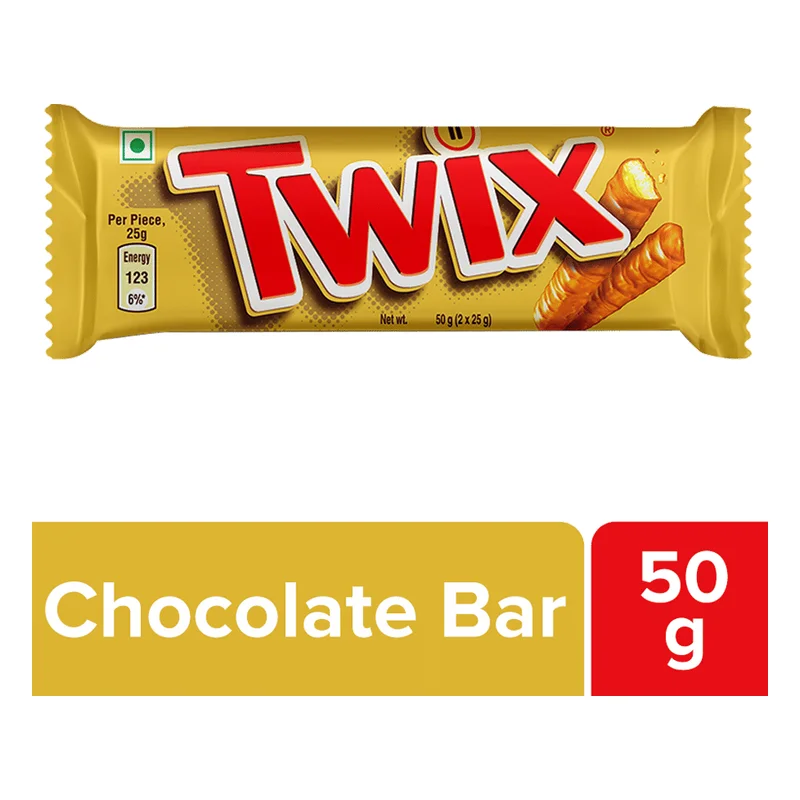 Twix Cookie Caramel Chocolate Bar