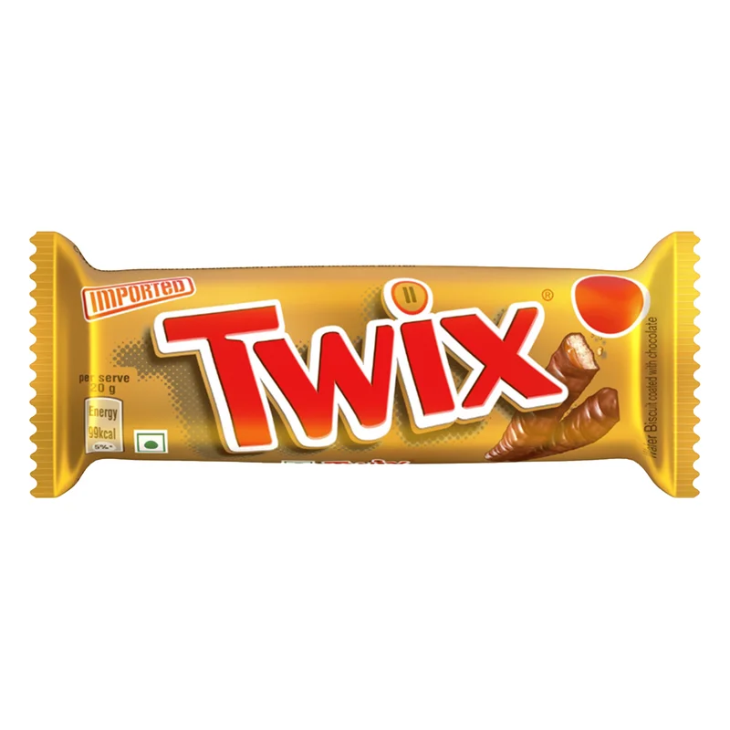 Twix Imported Cookie Caramel Chocolate Bar