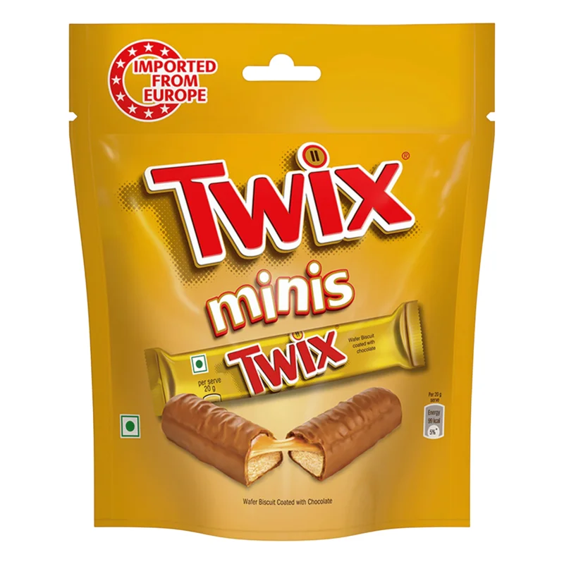 Twix Minis Cookie Caramel Chocolates