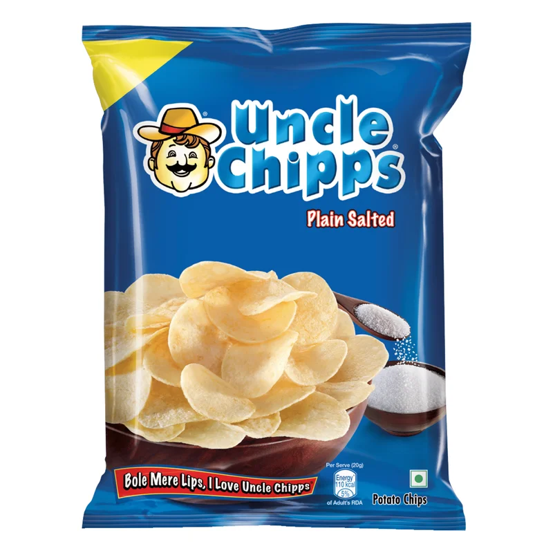 Uncle Chipps Plain Salted Potato Chips