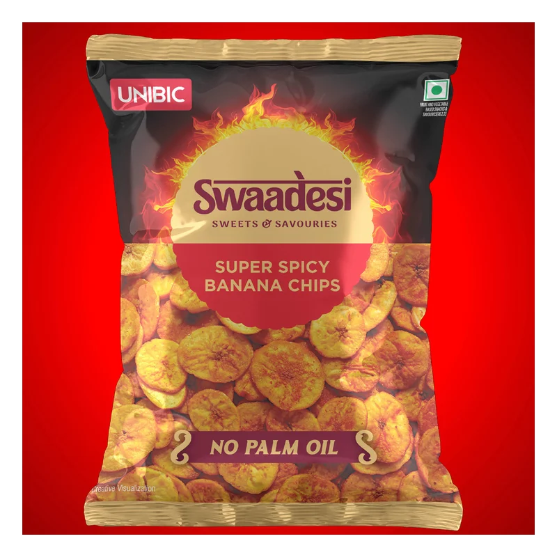Unibic Swaadesi Fiery Red Hot Kerala Banana Chips