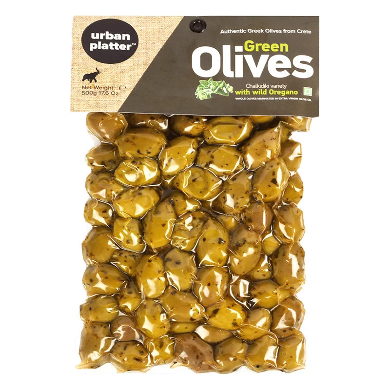 Urban Platter Chalkidiki Green Olives with Wild Oregano