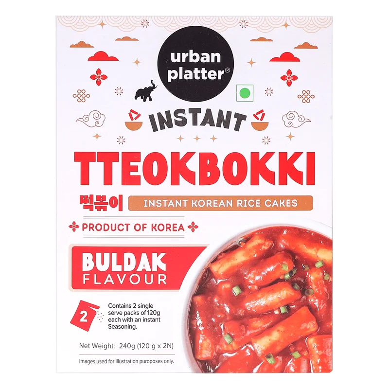 Urban Platter Instant Tteokbokki Buldak Flavour