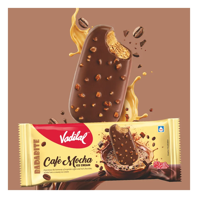 Vadilal Badabite Cafe Mocha Ice Cream Bar