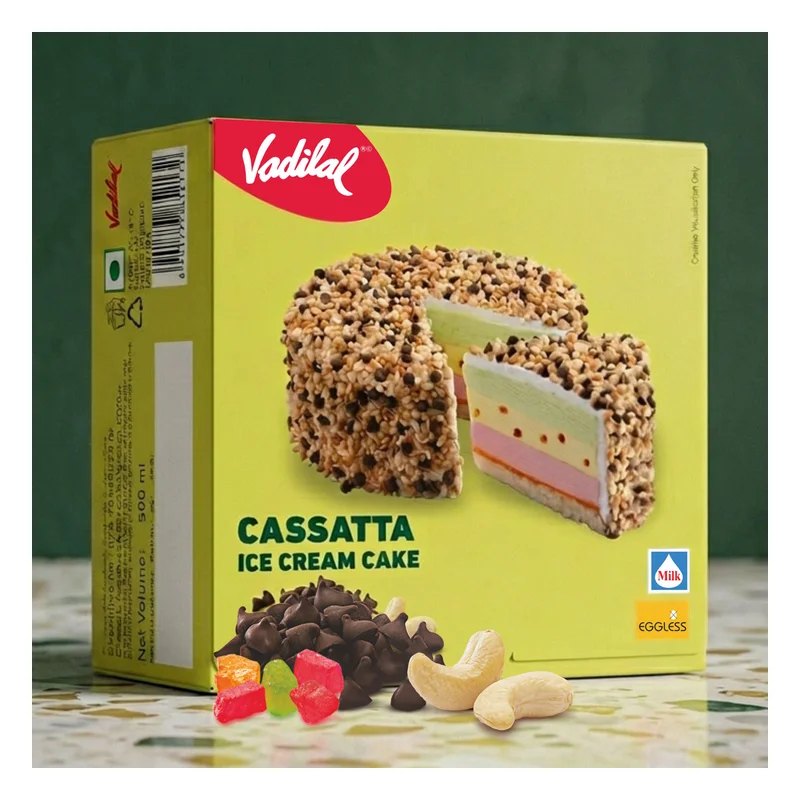 Vadilal Cassata Ice Cream Cake